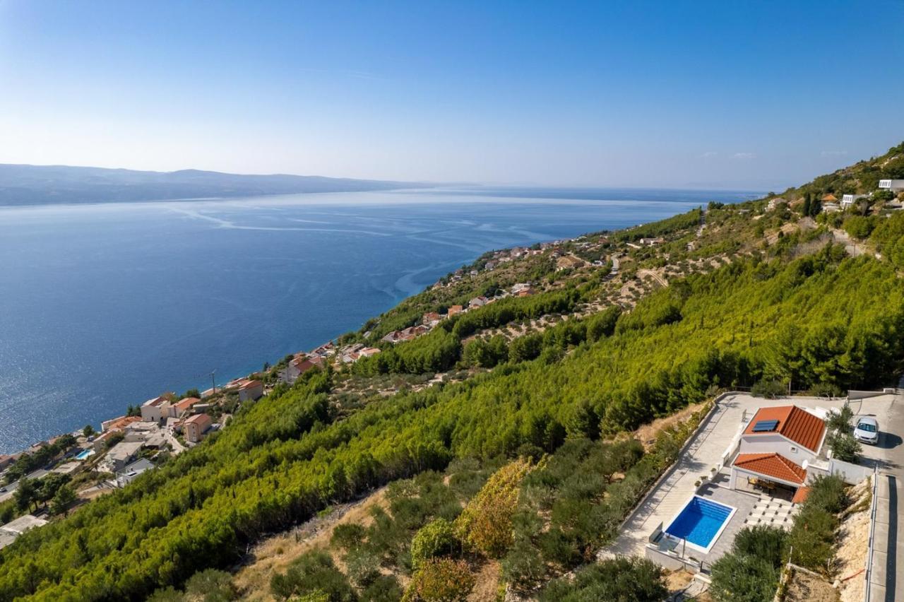 Villa Dream With Private Pool, 2 Bedrooms With En-Suite Bathrooms, Sea View Омиш Экстерьер фото